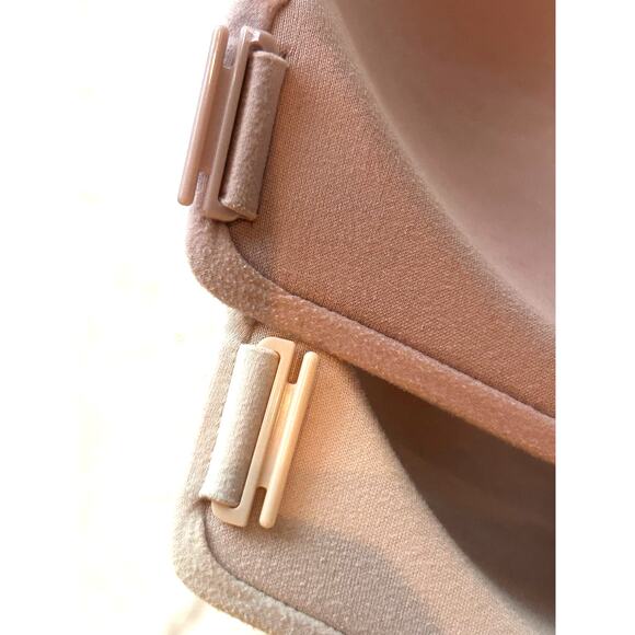 Soma Endbliss Front Close Racerback Bra Lot of 2 Cream Beige 36D - Picture 9 of 10